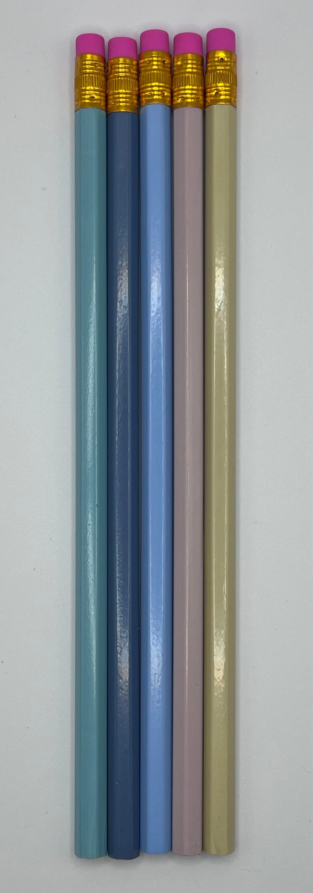 5 Pack -TecUnite Personalized Pencils