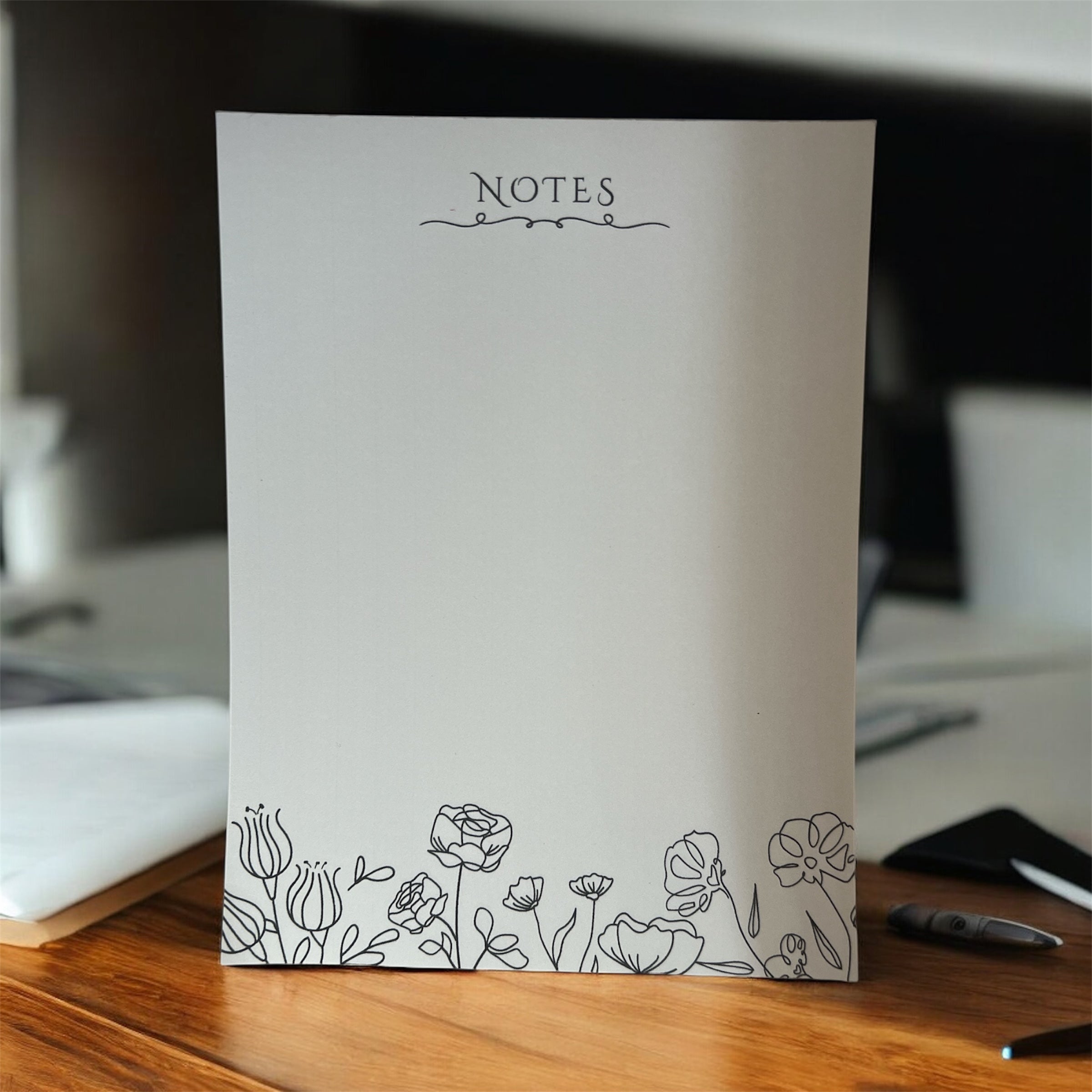 Flower Notepad