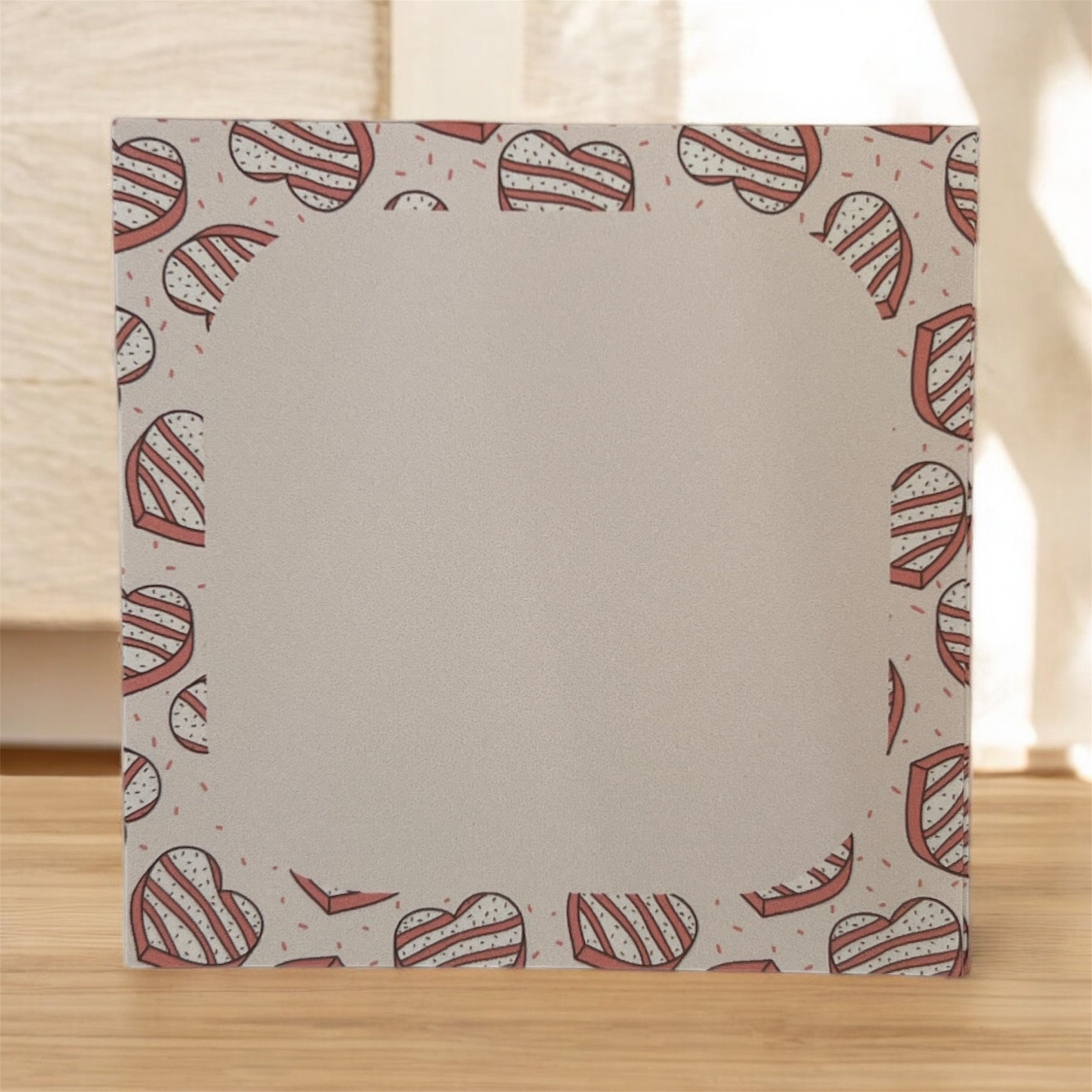 Valentines Day Heart Notepad